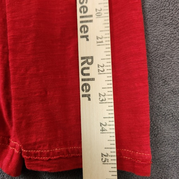 Pendleton Shirt Womens XL Red Long Sleeve Tribal Aztec Chief Graphic Print Tee - Picture 8 of 9